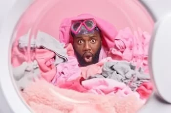 on't crowd the washing machine